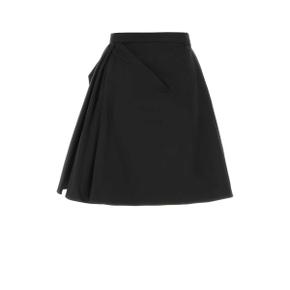 알렉산더 맥퀸 ALEXANDER MCQUEEN GONNE Womens Skirt 745664QAABC 1000 Black