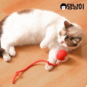 강아지 고양이 스마트 LED볼 자동장난감 (+로프 포함)