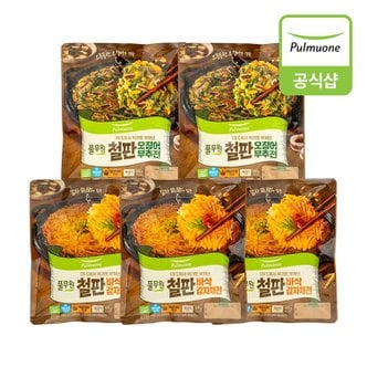 풀무원 [G][풀무원] 철판 바삭 감자채전 3봉+ 오징어 부추전 2봉 (150gX2장, 300g 총 10장)