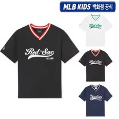 24SS  바시티 V넥 우븐 반팔티셔츠 7ATSV0743 (3color)