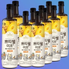 쁘띠첼 미초 파인애플 900ml x10개