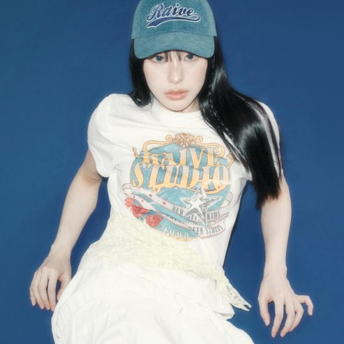 레이브 Crown Raive Graphic T-shirt VW5ME601_3color