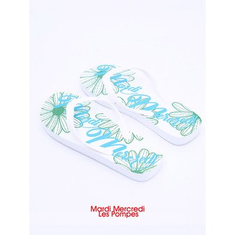 마르디 메크르디 레폼프 FLIP FLOPS THE SIGNATURE GRAND LOGO_WHITE