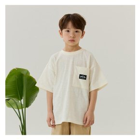 포켓터치반팔티셔츠(2color)