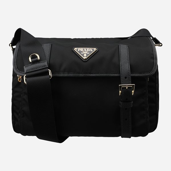 [시흥점] [프라다]6S 1BD399 R064 F0002 삼각 로고 숄더백 블랙