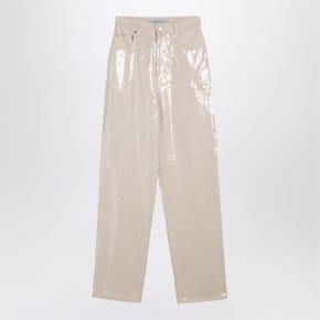 Trousers GWP00844P001679 Beige