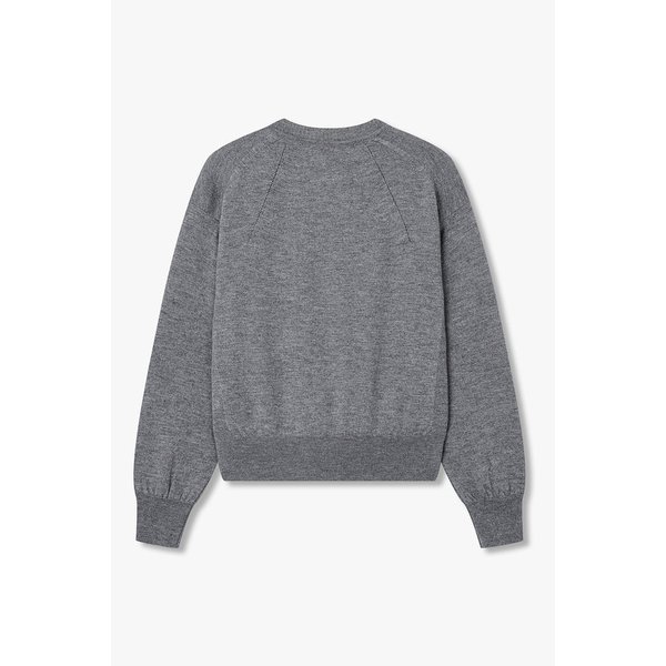 애시메트릭 버튼 울 가디건 7116150202172