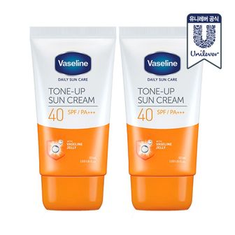 바세린 [무료배송] 바세린 혼합자차 톤업 선크림 SPF50+ PA+++ 50ml 2개..[34514959]