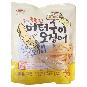 참다올 안주스낵-버터구이 오징어 536g(67g x 8)