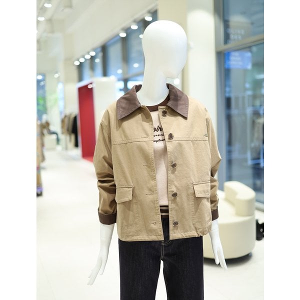 [여주점] 여성 블루종 보이핏 코튼 점퍼 YW5AJ305