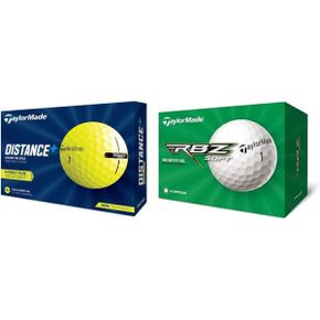 영국 테일러메이드 골프공 TaylorMade Distance Yellow Golf Balls RBZ Soft Dozen White2021 17