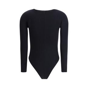 25FW 월포드 바디수트 티셔츠 79291 7005 BLACK