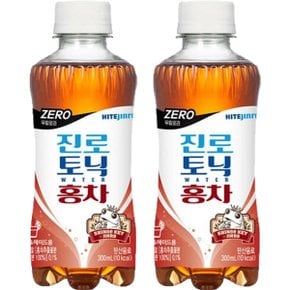 진로 토닉워터 홍차 300ml x 24PET