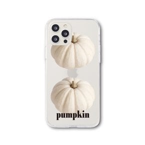 WHITE PUMPKIN PHONE CASE