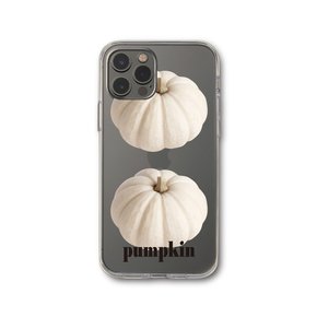 WHITE PUMPKIN PHONE CASE