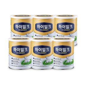 후디스 하이밀크 산양 균형영양식 600g 6캔