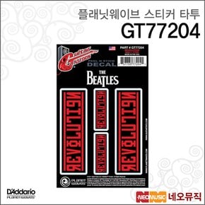 플래닛웨이브 GT77204 스티커 타투 /Beatles Revolution