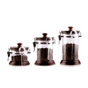 홈아트 원목 밀폐용기(소) 원두 커피 보관통 캐니스터