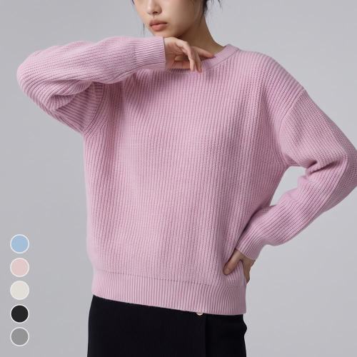 소프트 하찌 오버핏 라운드니트 (5컬러/ S.M.L.XL.2XL.3XL)