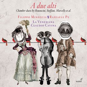 VARIOUS - A DUE ALTI: CHAMBER DUETS/ FILIPPO MINECCIA, RAFFAELE PE 보논치니, 스테파니, 마