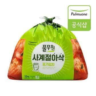 풀무원 [G][풀무원] 사계절 아삭 포기김치 (10kg)