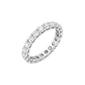 14K 랩다이아몬드 이터너티 0.1ct 반지