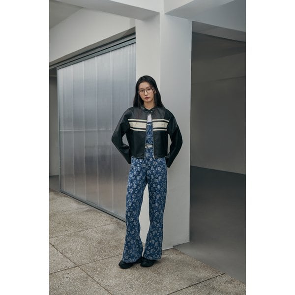 [시흥점] 크랍 배색 라이더자켓 AR1LZ260