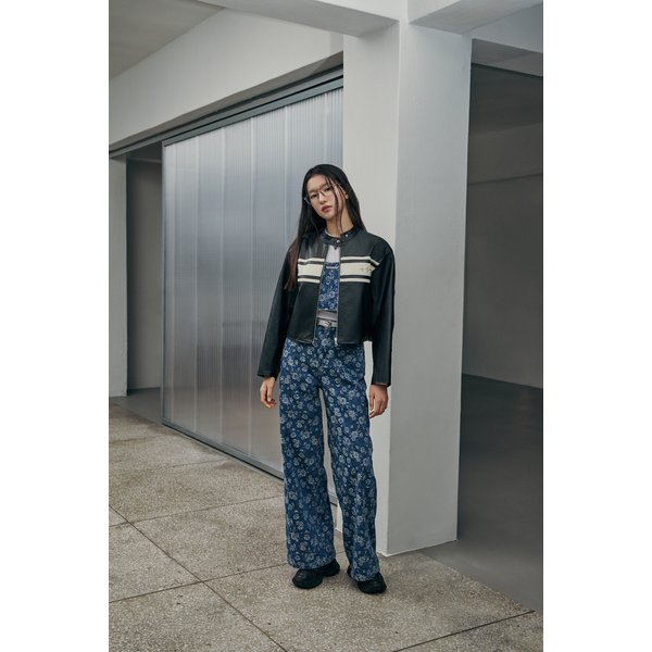 [시흥점] 크랍 배색 라이더자켓 AR1LZ260