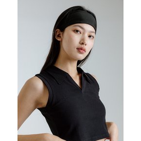 [3PACK] 논슬립 핏 헤어밴드_블랙