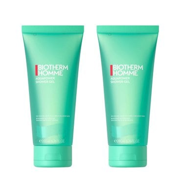  BIOTHERM 비오템 아쿠아파워 샤워 젤 200ML 2팩