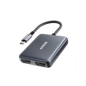 Anker PowerExpand USB-C & Dual HDMI 4K(60Hz) 4K(30Hz) MacBook 어댑터 최대 다중 화면 출력