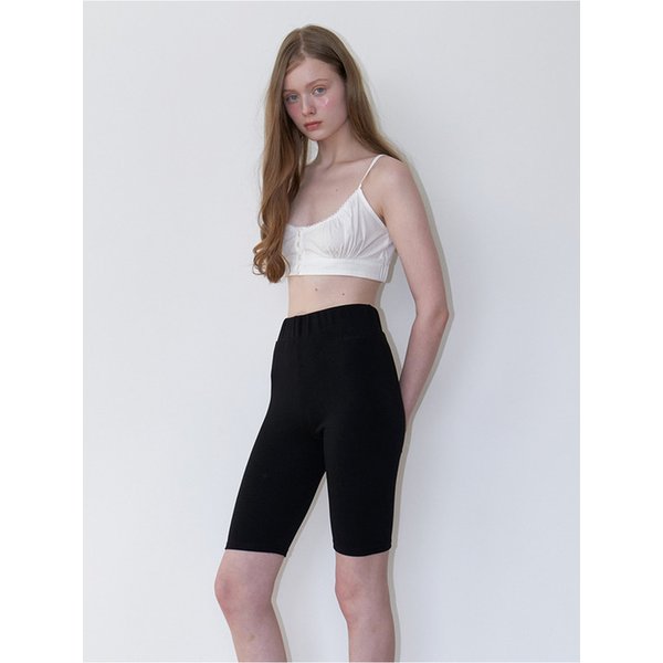 logo biker shorts