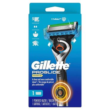  미국 질레트 면도날 리필 교체 Gillette ProGlide Power Razor for Men 1 Handle Blade Refill 1