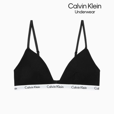 Calvin Klein Underwear 여성 캐러셀 립 라이틀리 라인드 트라이앵글 QP3265O-UB1