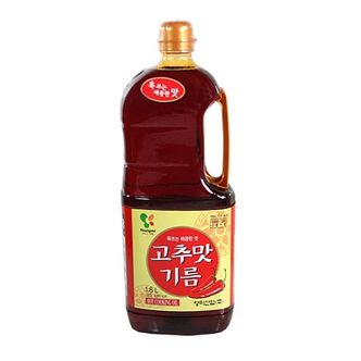제이큐 기타식용유 오일 고추씨기름 영미고추맛기름1.8L