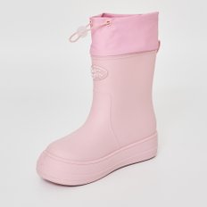 레인부츠 RE-RAIN SHIRRING BOOTS PINK