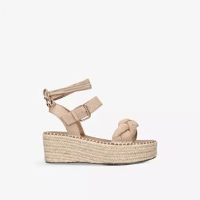 5466751 KG KURT GEIGER Pillar braided-strap woven sandals