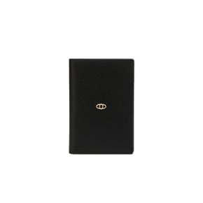 [24SS] 블랙 베지터블 레더 여권지갑 AAHO4E400BK