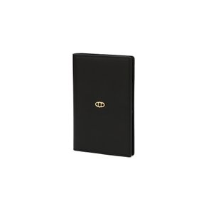 [24SS] 블랙 베지터블 레더 여권지갑 AAHO4E400BK