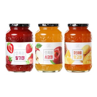  초록원 딸기잼 +사과잼 +파인애플망고잼 (3kg)