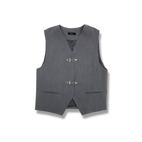 TR hanger loop Buckle vest (Charcoal)