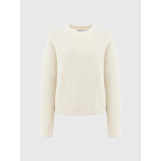 다니엘 부클 울 니트_아이보리 / DANIELLE BOUCLE WOOL KNIT_IVORY