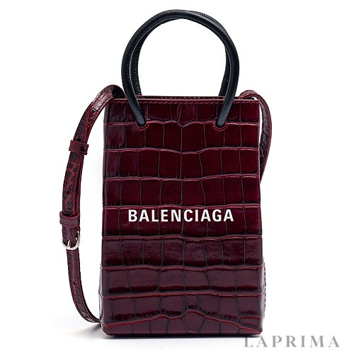 [BALENCIAGA] 발렌시아가 휴대폰 홀더 크로스백 593826-1LR3N-6211