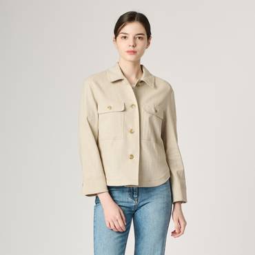 BCBG S 헤링본 JK (B4M3J175)