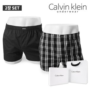 Calvin Klein [캘빈클라인 언더웨어] 코튼 남성 트렁크 NB4006 2장 선물세트 모음전 택1