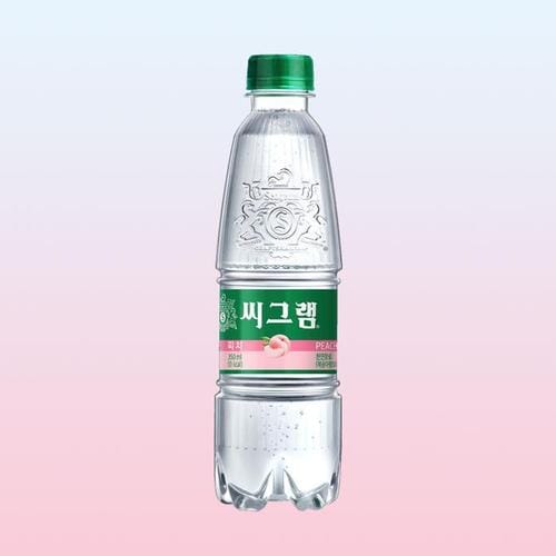 씨그램 피치 복숭아 350ml X 24개(1박스) 탄산수(1)