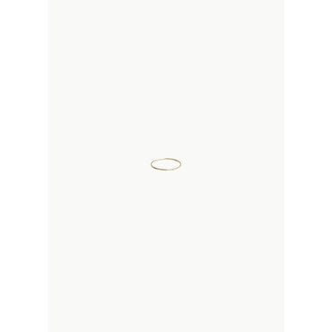 샵아모멘토 시하라 25PF Line Ring 1.0, 18 Yellow Gold