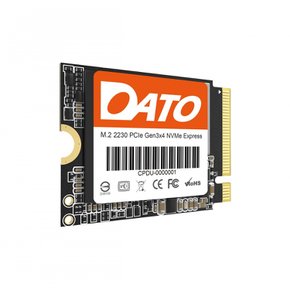 DATO(Dat) SSD DP330 M.2 2230 PCIe Gen3 x 4 NVMe 1TB 17001400 MBs) 내장 내장 솔리드