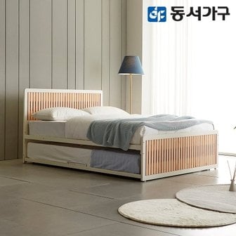 동서가구 포리 편백 피톤치드 슬라이딩 이층침대 SS+SS (프레임만) DF641351