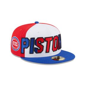 [해외] 882007 NBA 디트로이트 피스톤즈 NBA Authentics  2023 Back Half Edition 59FIFTY Fitte